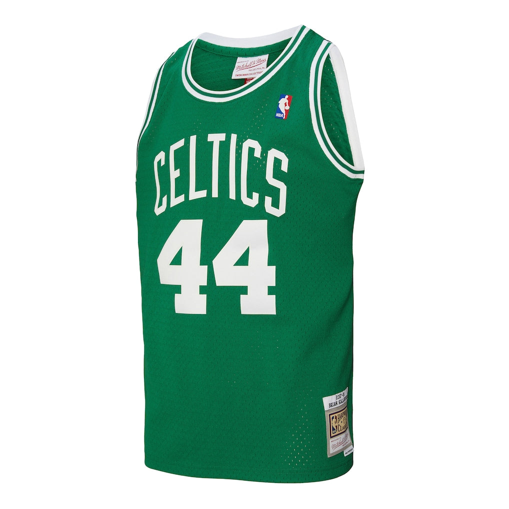 Men's Boston Celtics Brian Scalabrine Mitchell & Ness Kelly Green 2007 Hardwood Classics Swingman Jersey