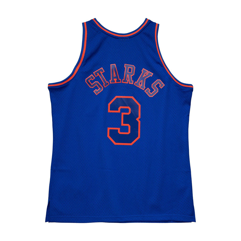 HWC Knicks Swingman Jersey John Starks 1996-97 Anniversary