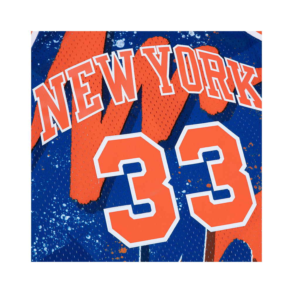 Mitchell & Ness Knicks Hyper Hoops Patrick Ewing #33 Swingman Jersey
