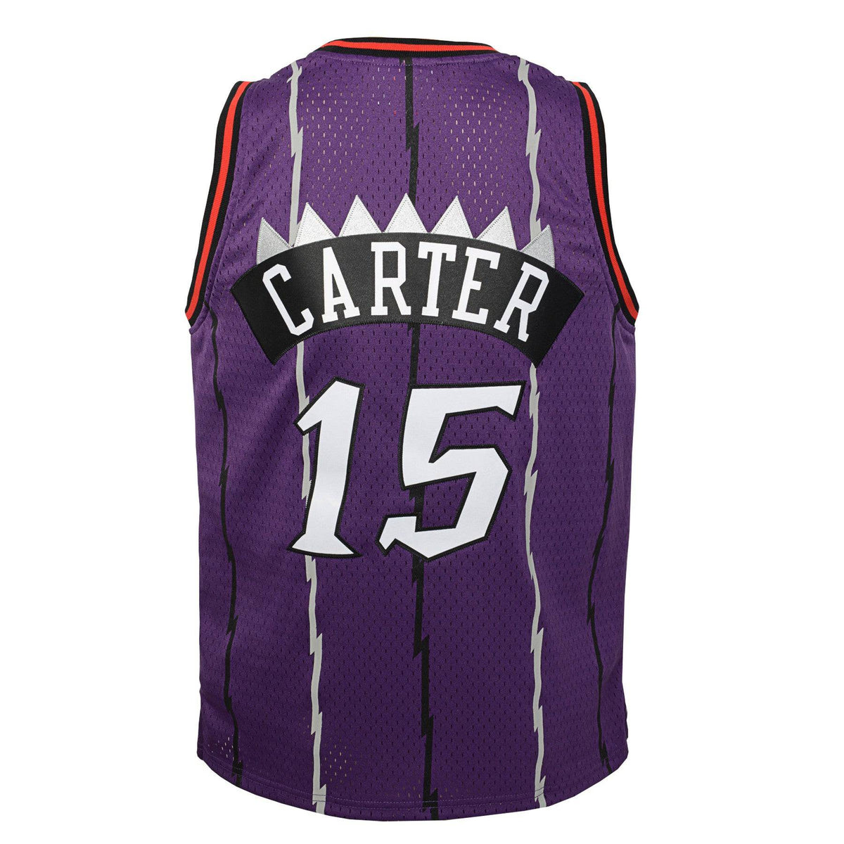 Youth Toronto Raptors Vince Carter Mitchell & Ness Purple Hardwood Classics Jersey