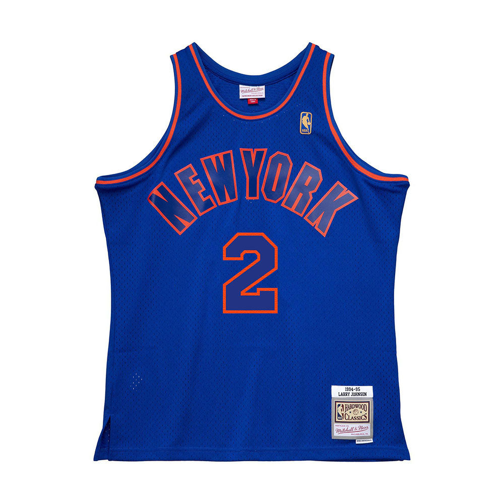 HWC Knicks Swingman Jersey Larry Johnson 1996-97 Anniversary