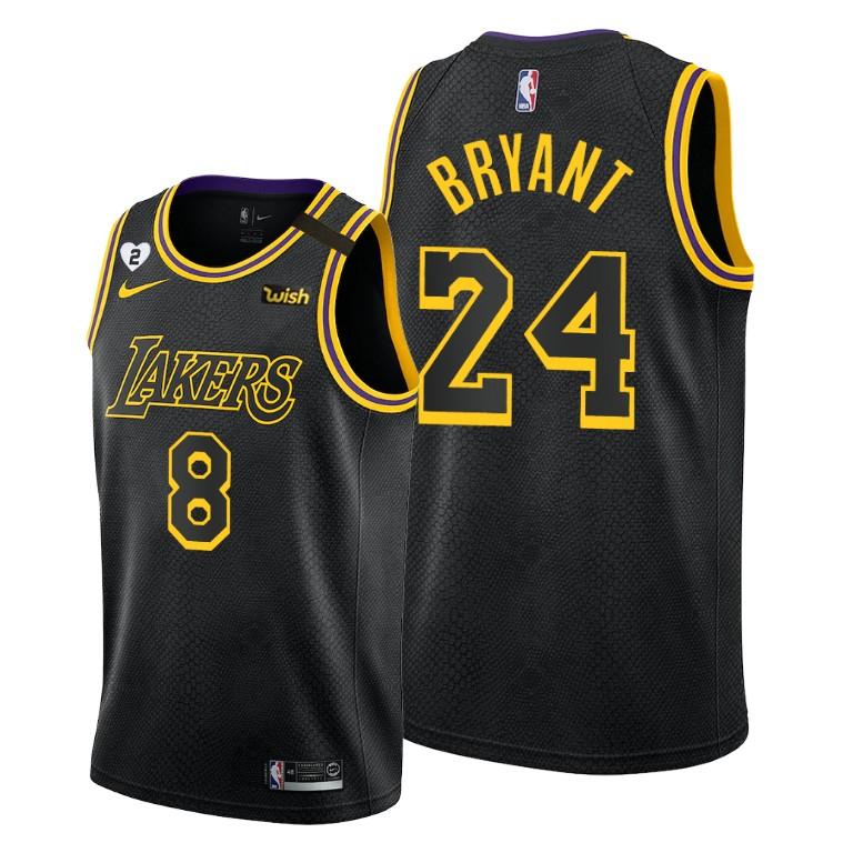 Kobe Bryant Los Angeles Lakers Unisex - Mamba Edition Jersey - Black