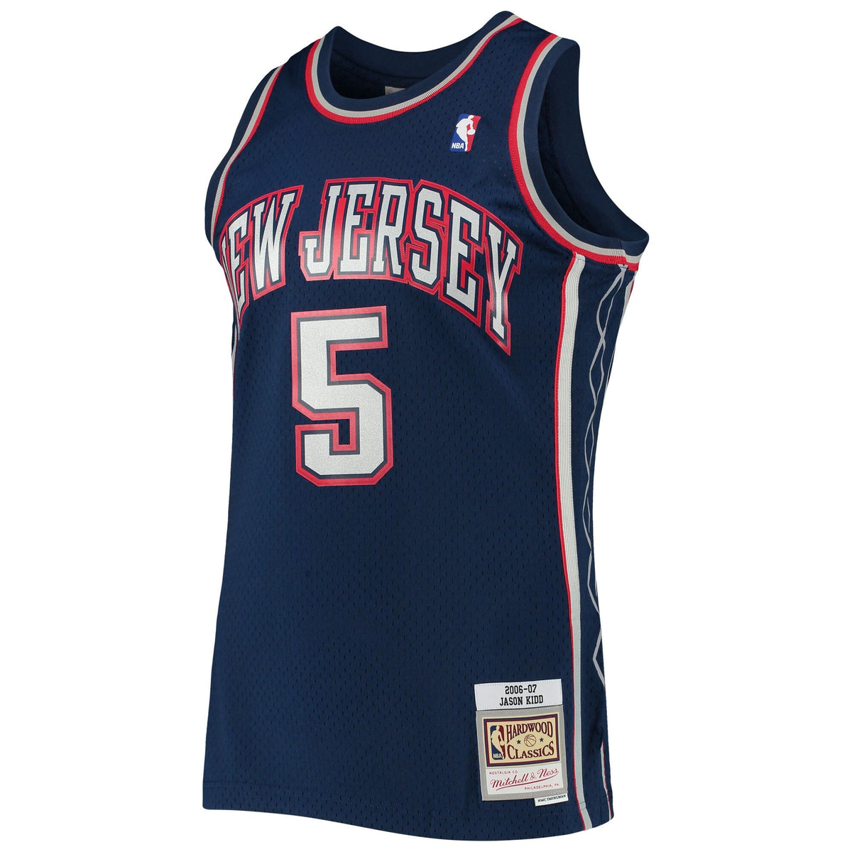 Men's Jason Kidd New Jersey Nets Navy 2006-07 Swingman Replica Jersey