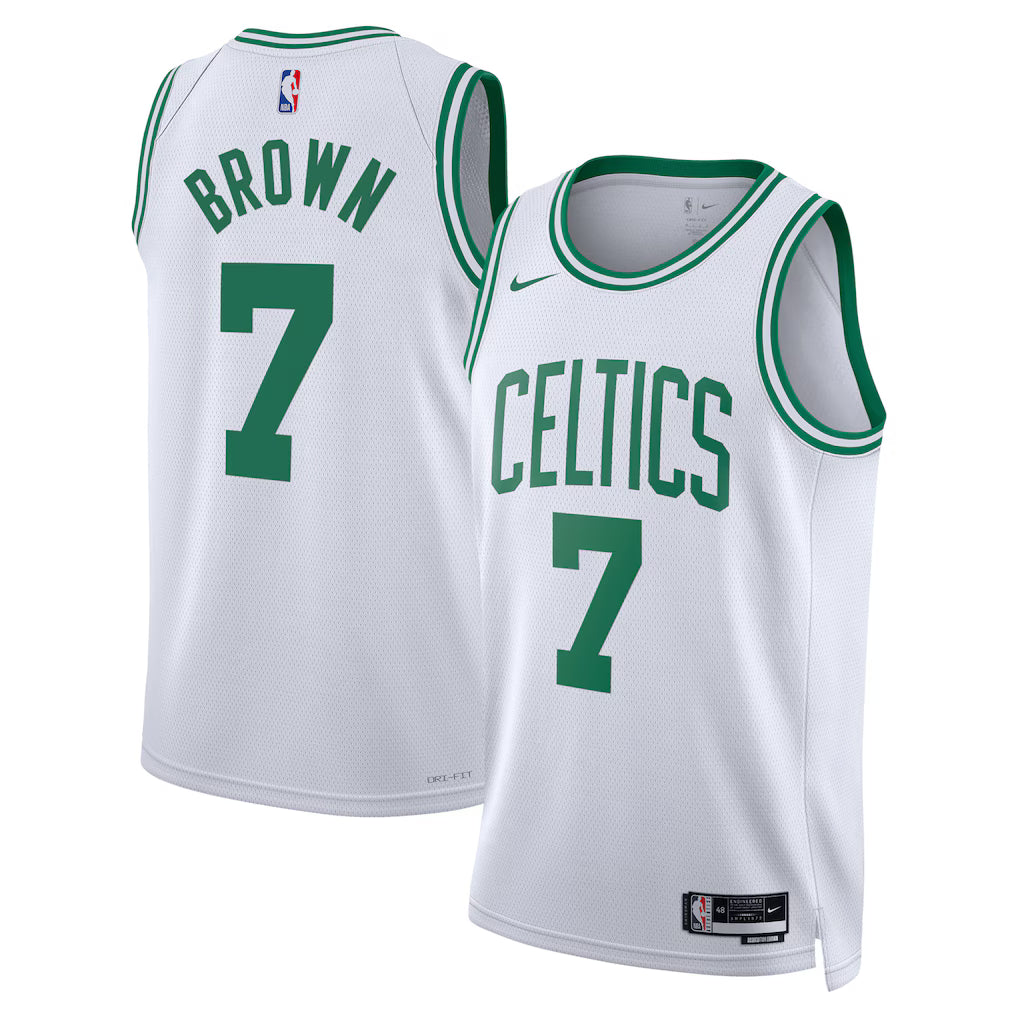Jaylen Brown Boston Celtics Unisex Swingman Jersey - Association Edition - White