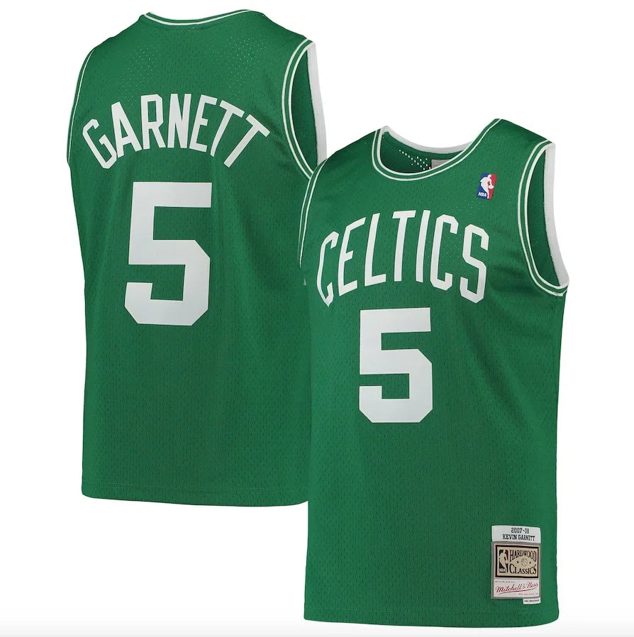 Kevin Garnett Boston Celtics 2007/08 Hardwood Classics Jersey - Kelly Green